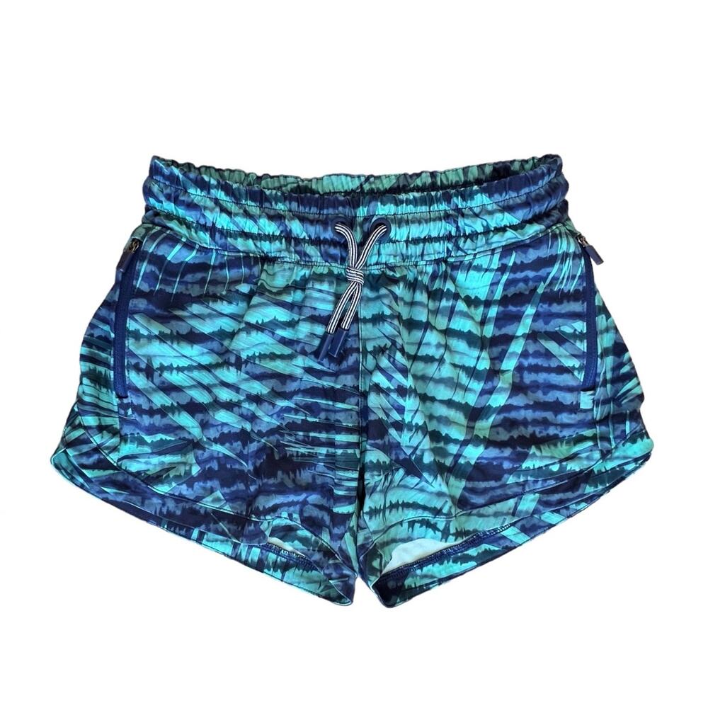 Athleta Girl All Play 3" Short in Palm Tie Dye Size M (8-10)